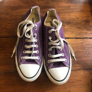 Converse purple size 8 womens - ALL⭐️STARS